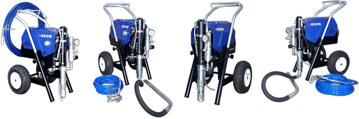 airless farbspritzgerät vezos durahc - airless lackieren