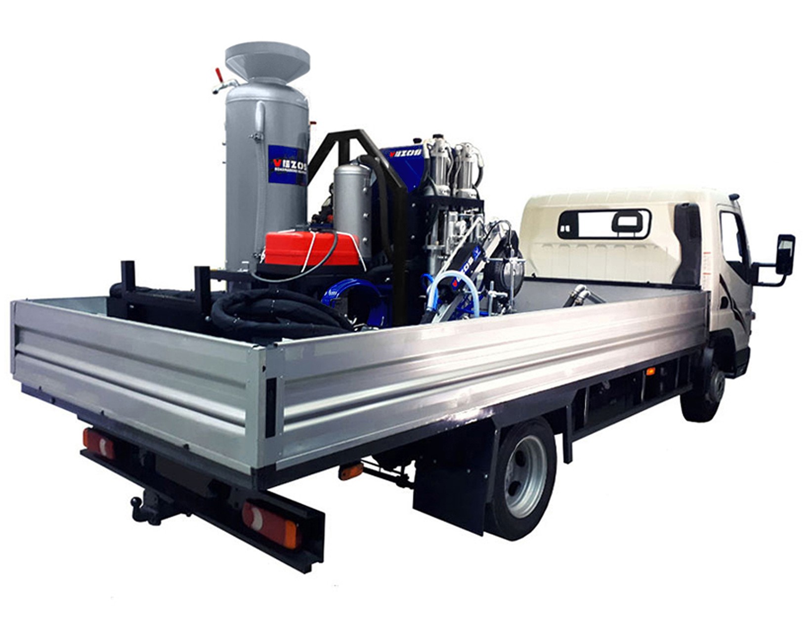 RM 10 truck mounted line striping kit - truck mounted line stripers - line striping mounted systems - truck mounted line stripers