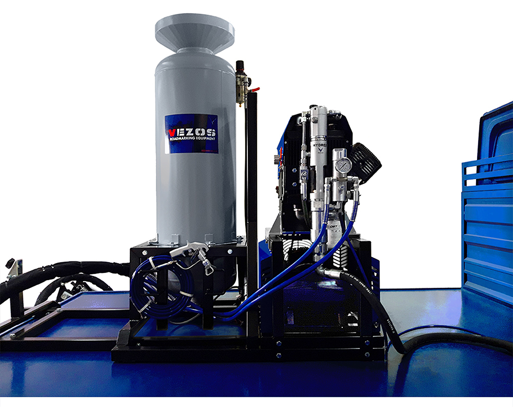 line striping kit - line stripers - line striping mounted systems - truck mounted line stripers