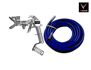 Kit Airless Hose 1/4 15m Complete with VEZOS V5 Spray Gun