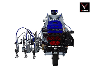 Automatic Line Striper PROSTRIPE 300 SP LINEMATIC - Paint Hopper - Pressurized Bead System - FLIPDRIVE