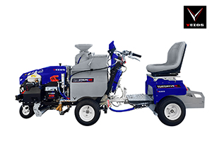 VEZOS Self Propelled Line Striper PROSTRIPE 400 SP LINEMATIC with FLIPDRIVE TB Rider