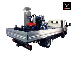 VEZOS ROADMASTER  line striping and road marking truck