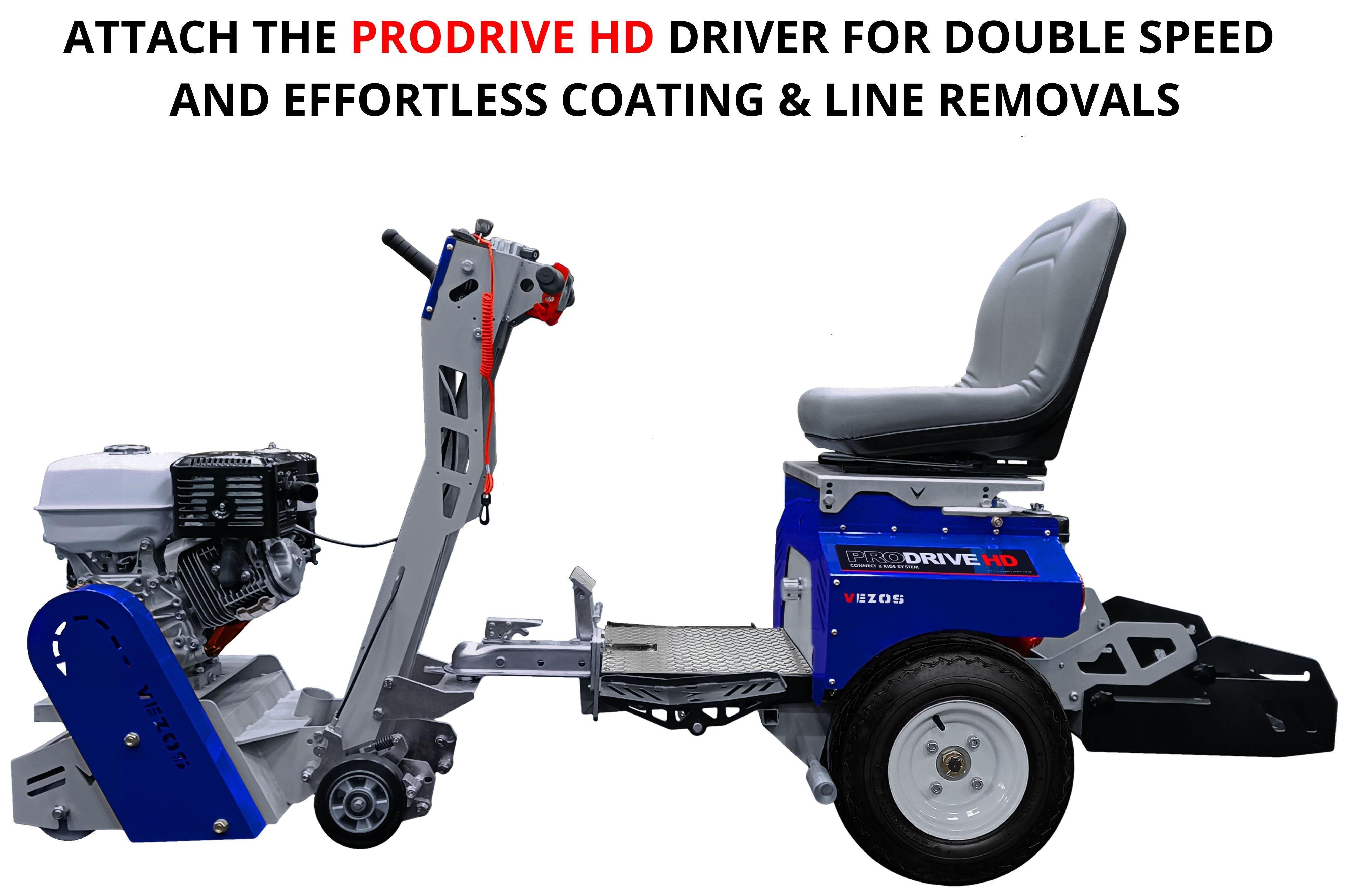 vezos progrind hd asphalt scarifier with prodrive hd driver